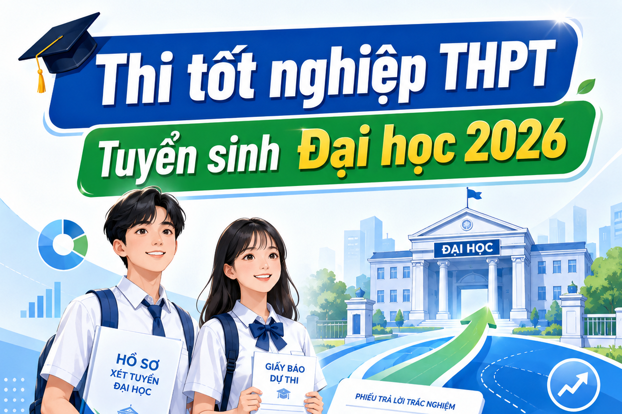 Các mốc thời đăng ký xét tuyển ĐH 2026
